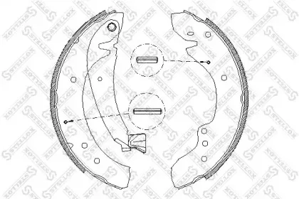 Комплект тормозных колодок STELLOX купить